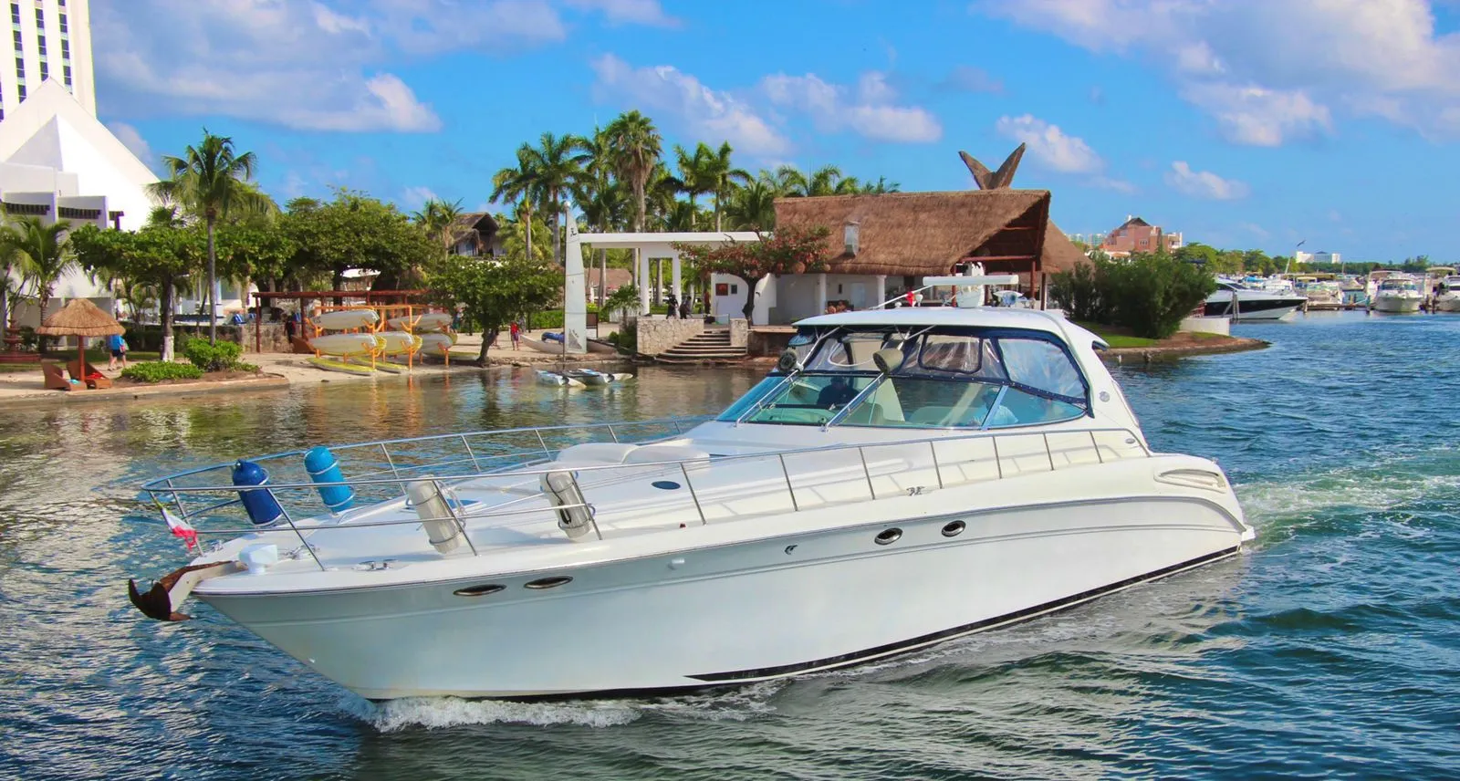SeaRay 60' en renta en Cancún