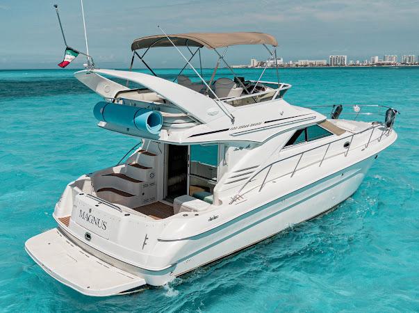SeaRay 46 ft en renta en Cancún